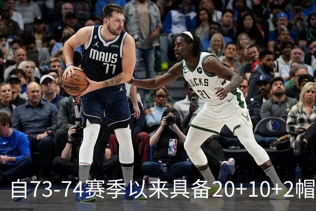自73-74赛季以来具备20+10+2帽能力的球员们
